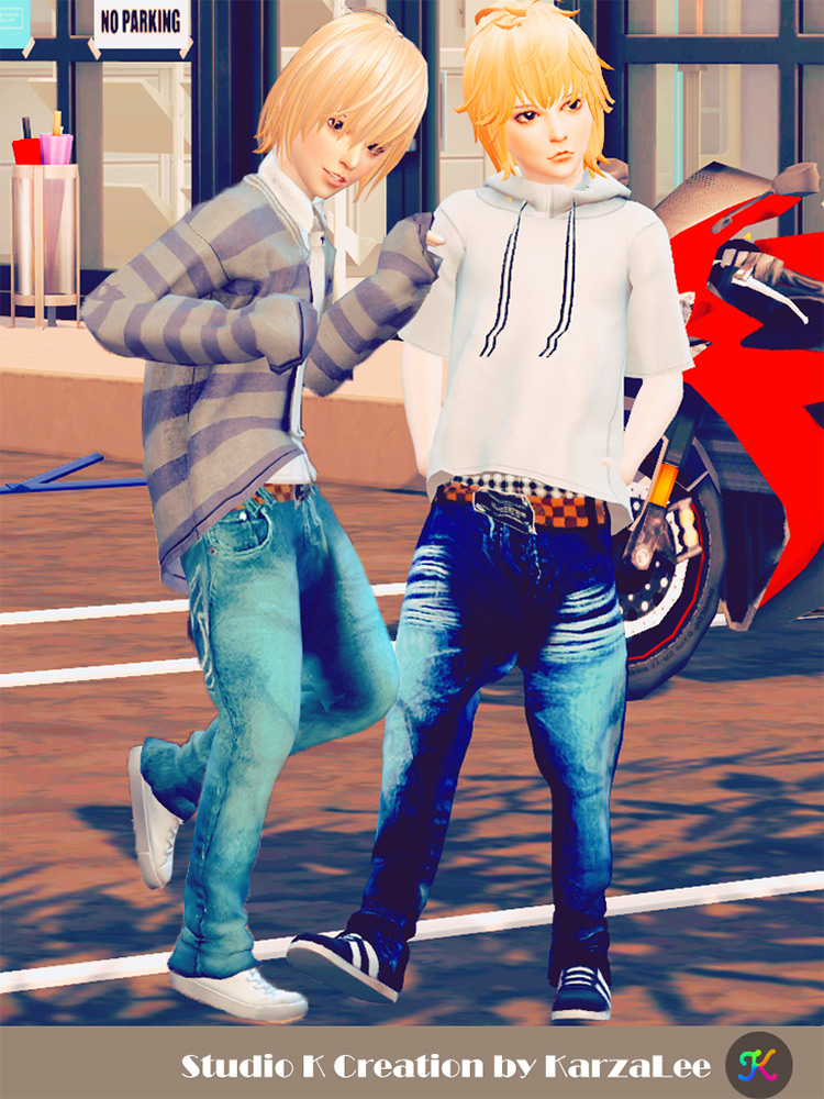 The Sims 4  Children s Jeans CC   Mods  All Free    FandomSpot - 52