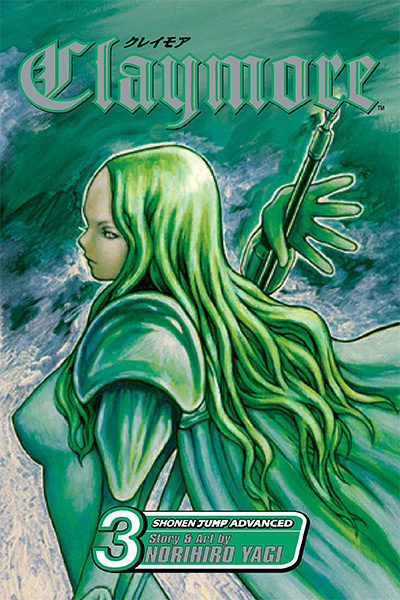 Claymore Vol 3 Manga Cover