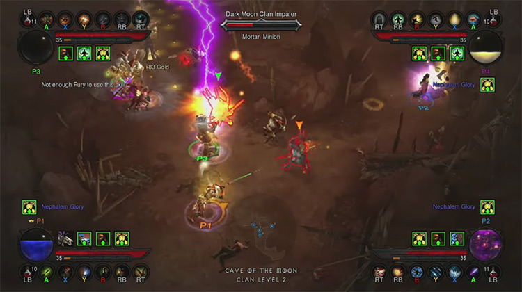 Diablo III / Xbox 360 Multiplayer screenshot