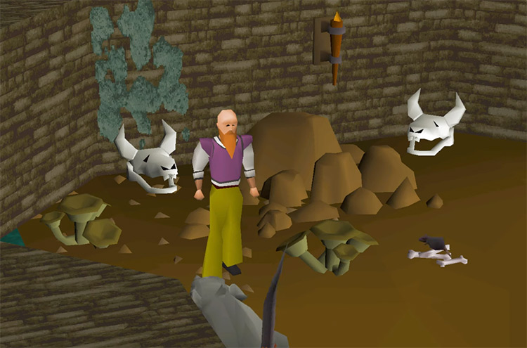 Power Burying Bones for Prayer / OSRS Screenshot