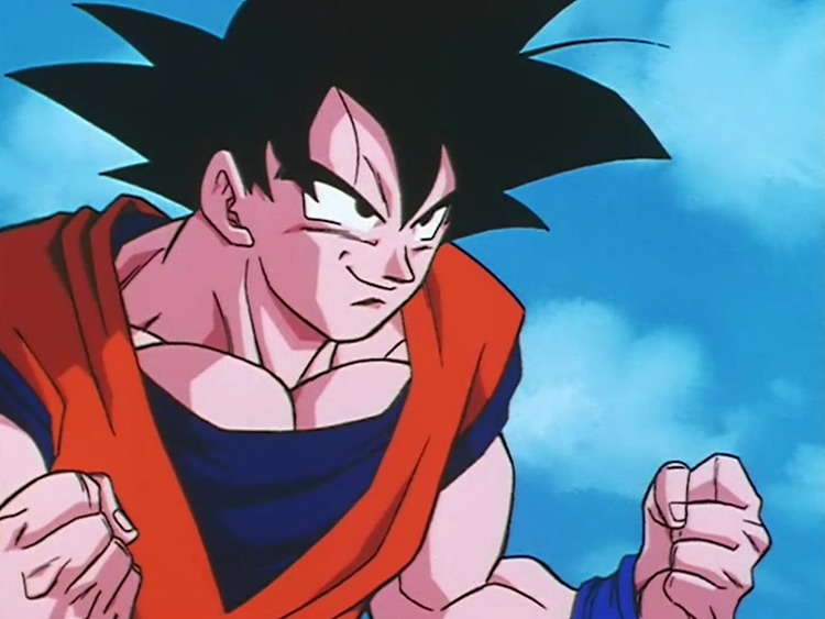 Goku Dragon Ball Z anime screenshot