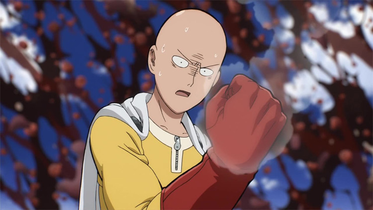 Saitama One Punch Man anime screenshot