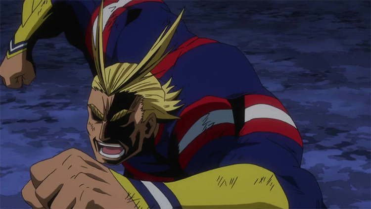 All Might from My Hero Academia anime