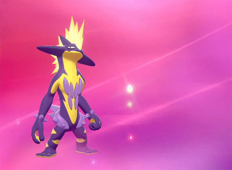 Toxtricity in Pokémon Sword and Shield