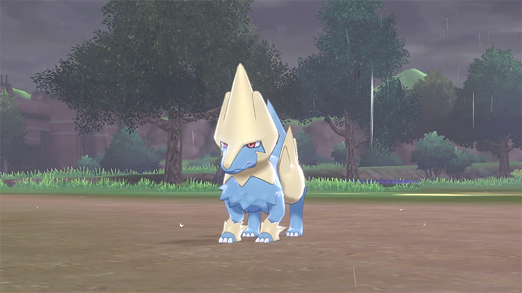 Manectric Screenshot in Pokémon Sword and Shield