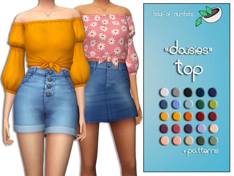 Best Sims 4 Maxis Match Clothes CC  The Ultimate Collection   FandomSpot - 67