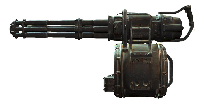 Ashmaker Minigun in Fallout 4