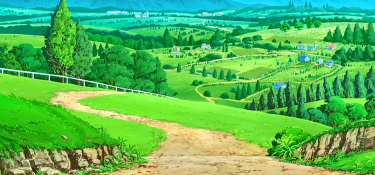 pokemon anime landscape