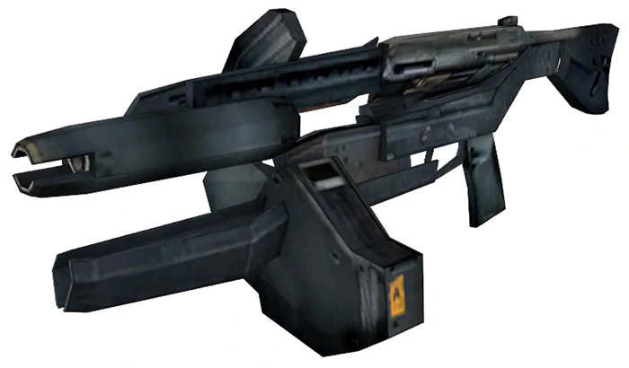 AR2 Rifle weapon in Half Life 2