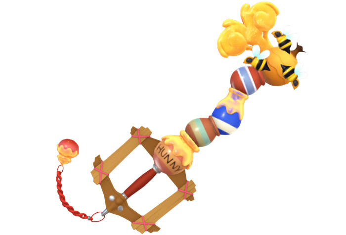 Hunny Spout keyblade in KH3