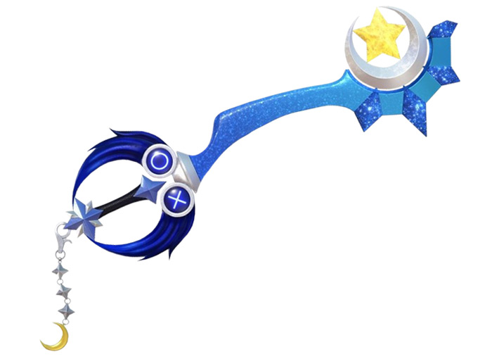 Midnight Blue keyblade from KH3