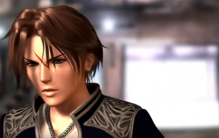 Squall Leonhart in FF8
