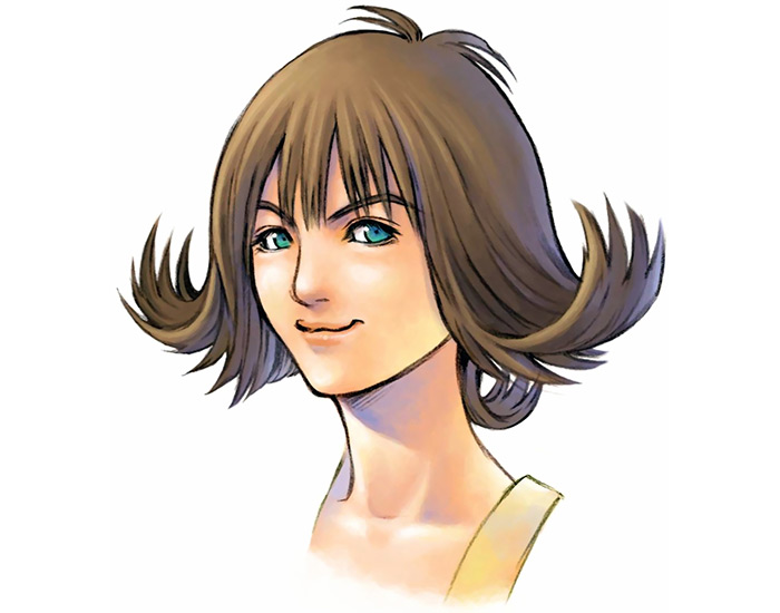 Selphie character from FF8