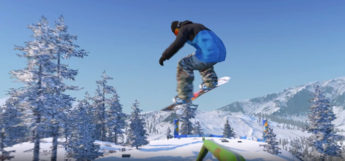 Screenshot from The Snowboard Game, released 2018