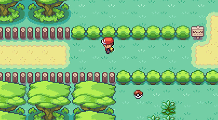 Entering Area 2 from Area 1 / Pokémon FireRed & LeafGreen