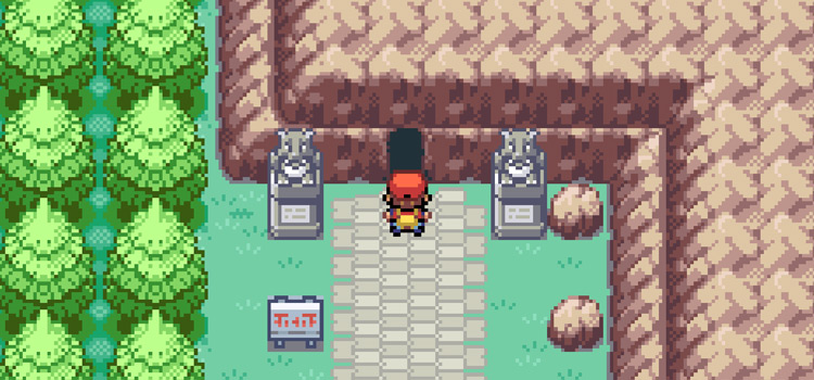Outside of Victory Road (FireRed)