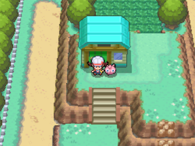 The old Pokémon Day Care on Route 5 / Pokemon HGSS