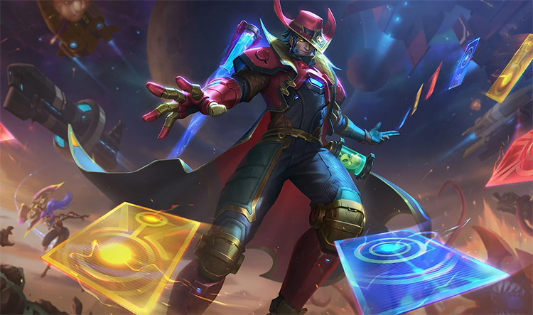Odyssey Twisted Fate Skin Splash Image from League of Legends