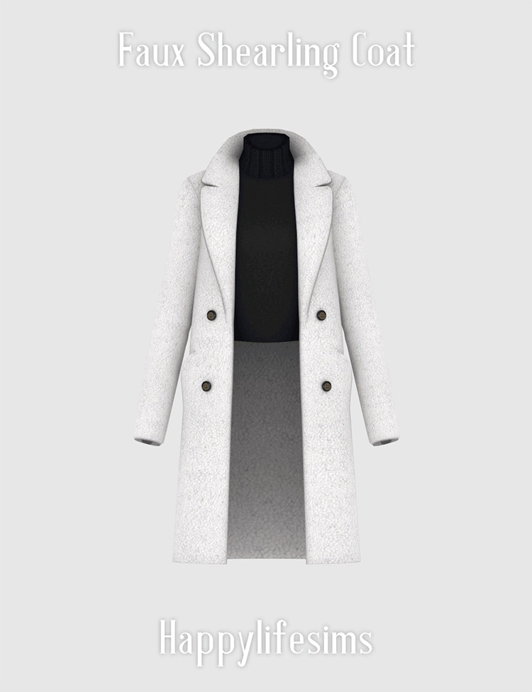 Trench Coat CC For The Sims 4  Girls   Guys    FandomSpot - 75