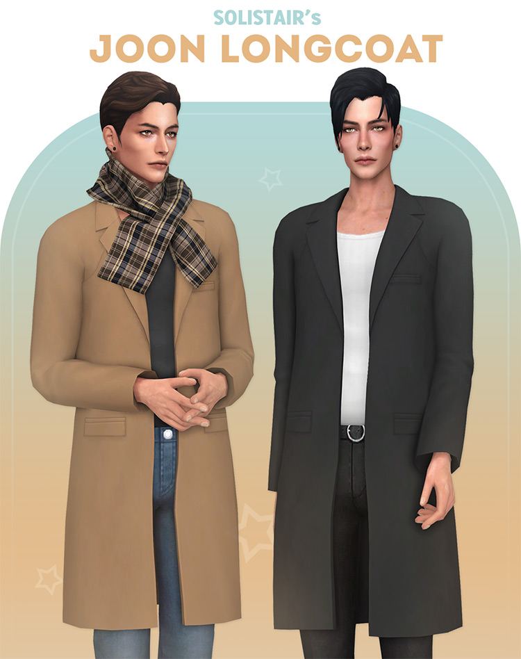 Trench Coat CC For The Sims 4  Girls   Guys    FandomSpot - 93