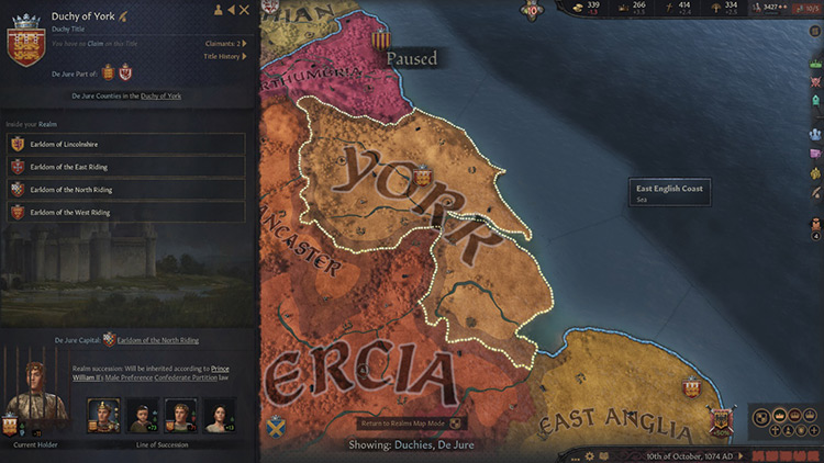 York / Crusader Kings III