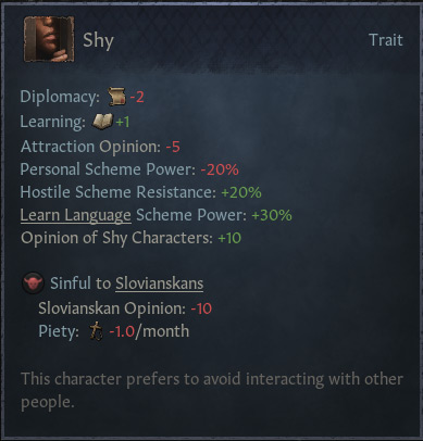 Shy / Crusader Kings III