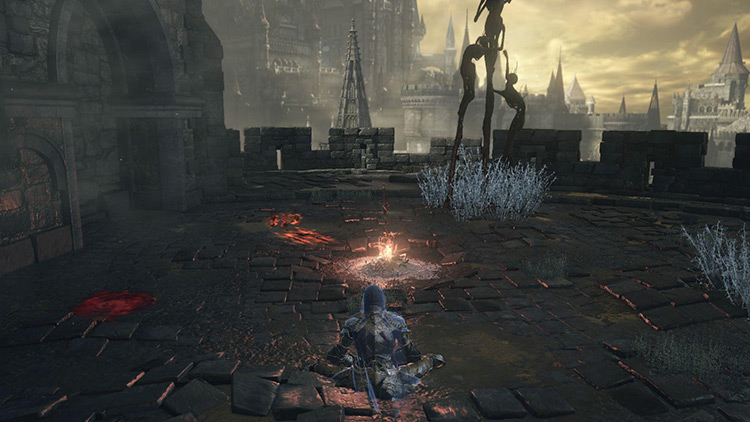 The Tower on the Wall Bonfire / Dark Souls 3