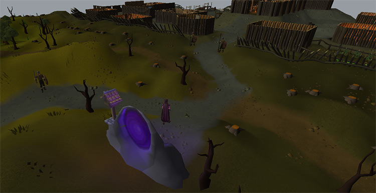 osrs barrows teleport house portal