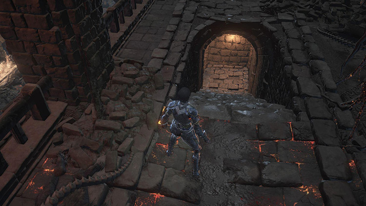 The staircase in the hole in the ground / DS3