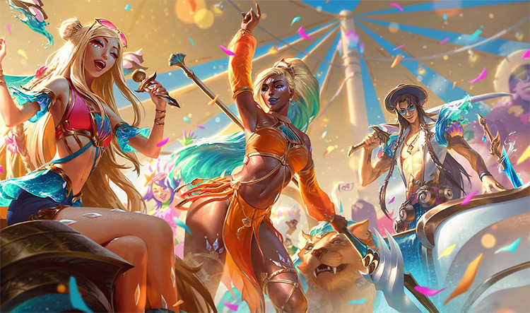 Ocean Song Yone Skin Splash Image from League of Legends