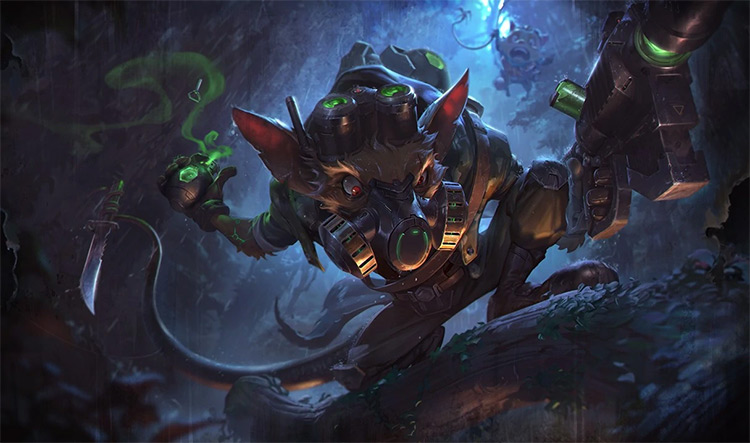 Omega Squad Twitch Skin Splash Image from League of Legends