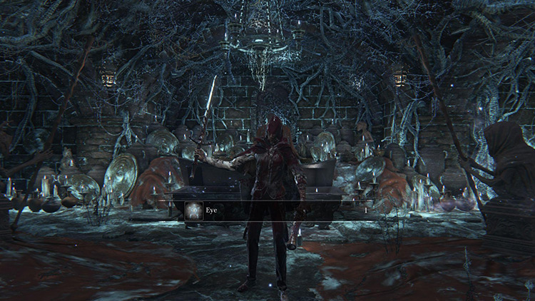 Collecting Eye Rune (3) in a Chalice Dungeon / Bloodborne