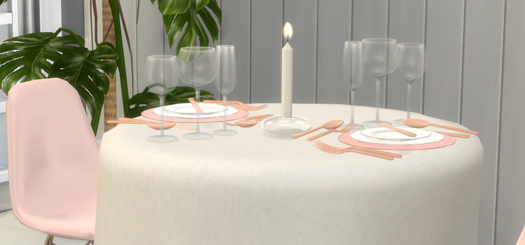 Romantic CC Set with Wine Glasses (TS4)
