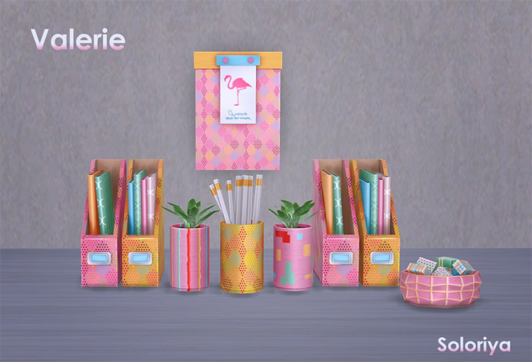 Sims 4 School Clutter CC  Pencils  Backpacks   More   FandomSpot - 59