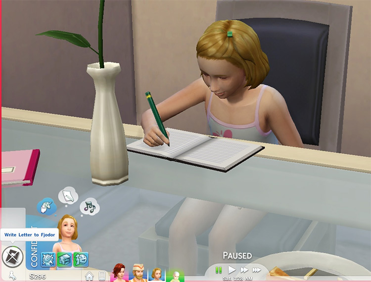 Notebook V2.1 by plasticbox / TS4 CC