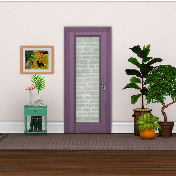 EA Doors Recolored / Sims 4 CC