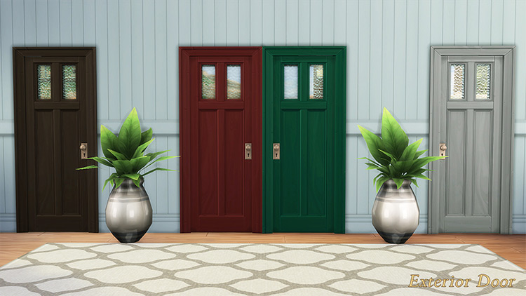 Sims 4 Front Door Cc The Ultimate Collection Fandomspot | Parkerspot