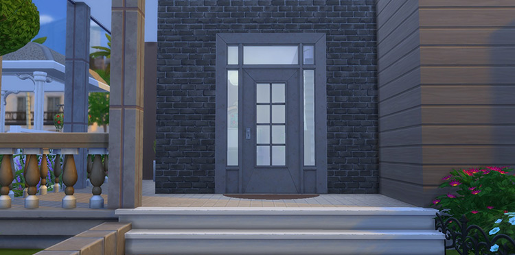 Prestine Pastoral Door / Sims 4 CC