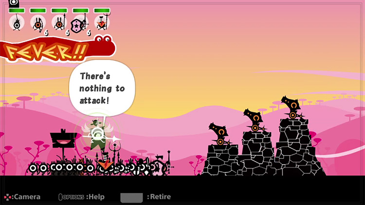 Patapon 2 (2009) gameplay screenshot