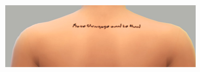 Best Simlish CC Tattoos for The Sims 4  All Free    FandomSpot - 4