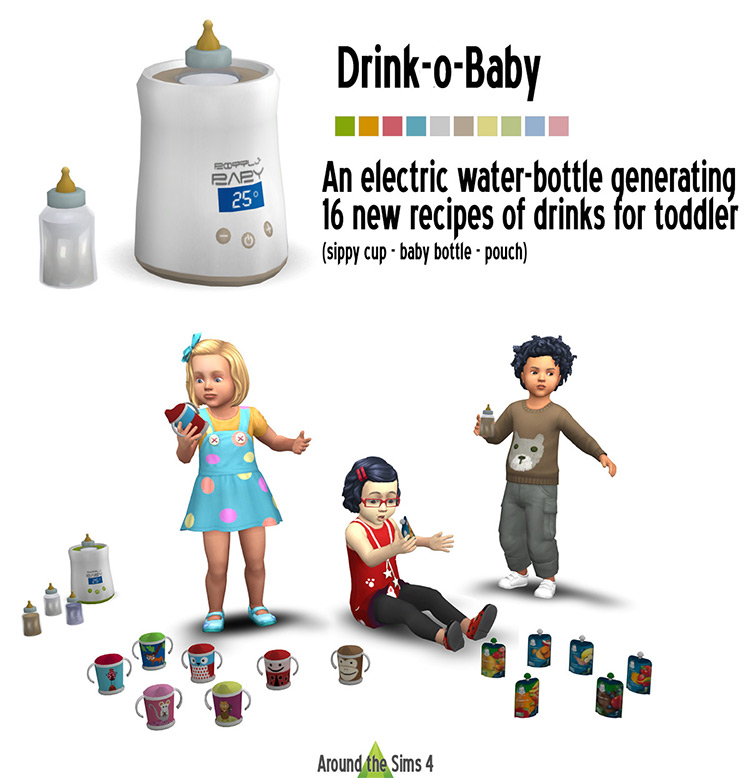Drink-O-Baby Set / TS4 CC