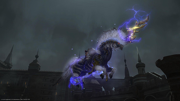 The Ixion Mount is available should you have trouble clearing the requisite FATEs / Final Fantasy XIV