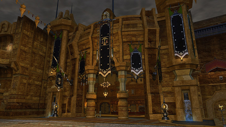 The Hall of Flames / FFXIV