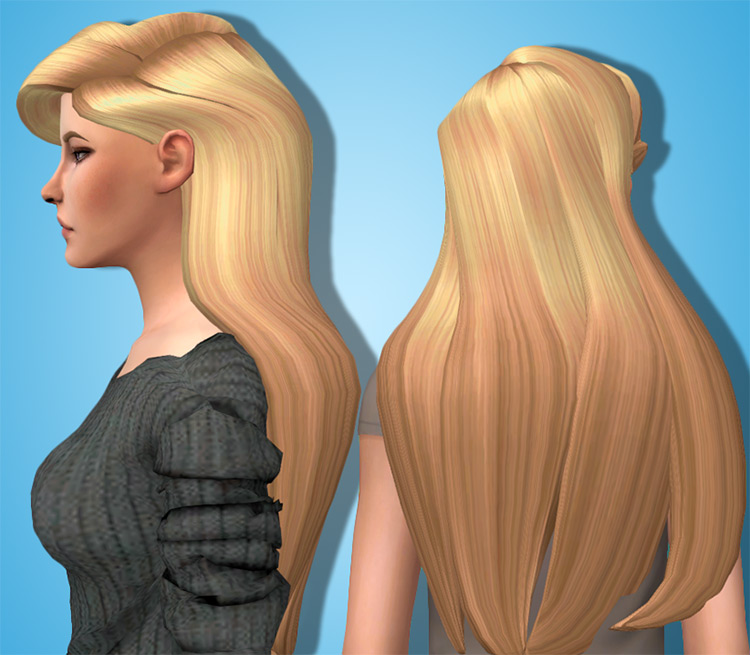 Ariel Hair / Sims 4 CC