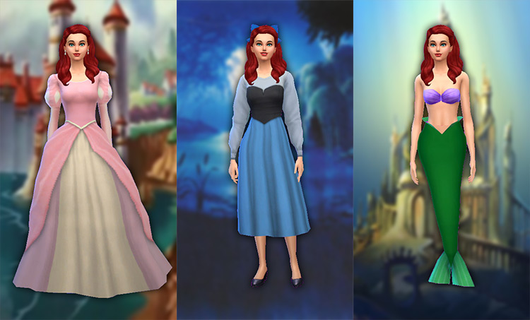 Sims 4 Ariel   Little Mermaid CC  The Ultimate List   FandomSpot - 55