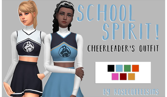 Sims 4 Maxis Match Cheerleader Cc All Free Fandomspot