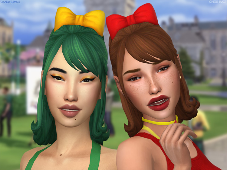 Sims 4 Maxis Match Cheerleader CC  All Free    FandomSpot - 32