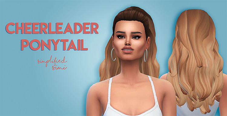 Sims 4 Maxis Match Cheerleader CC  All Free    FandomSpot - 22