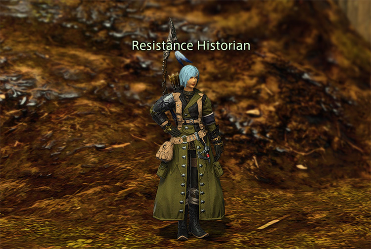 Resistance Historian NPC / FFXIV