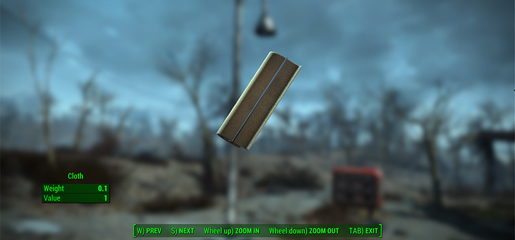 A piece of Cloth in FO4
